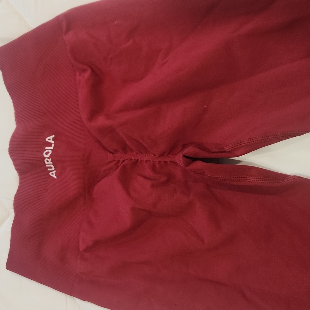 Aurola Dream Collection Tibetan Red Leggings High Waist - Picture 2 of 4
